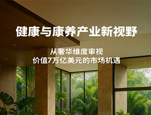健康与康养产业新视野-从奢华维度审视价值7万亿美元的市场机遇